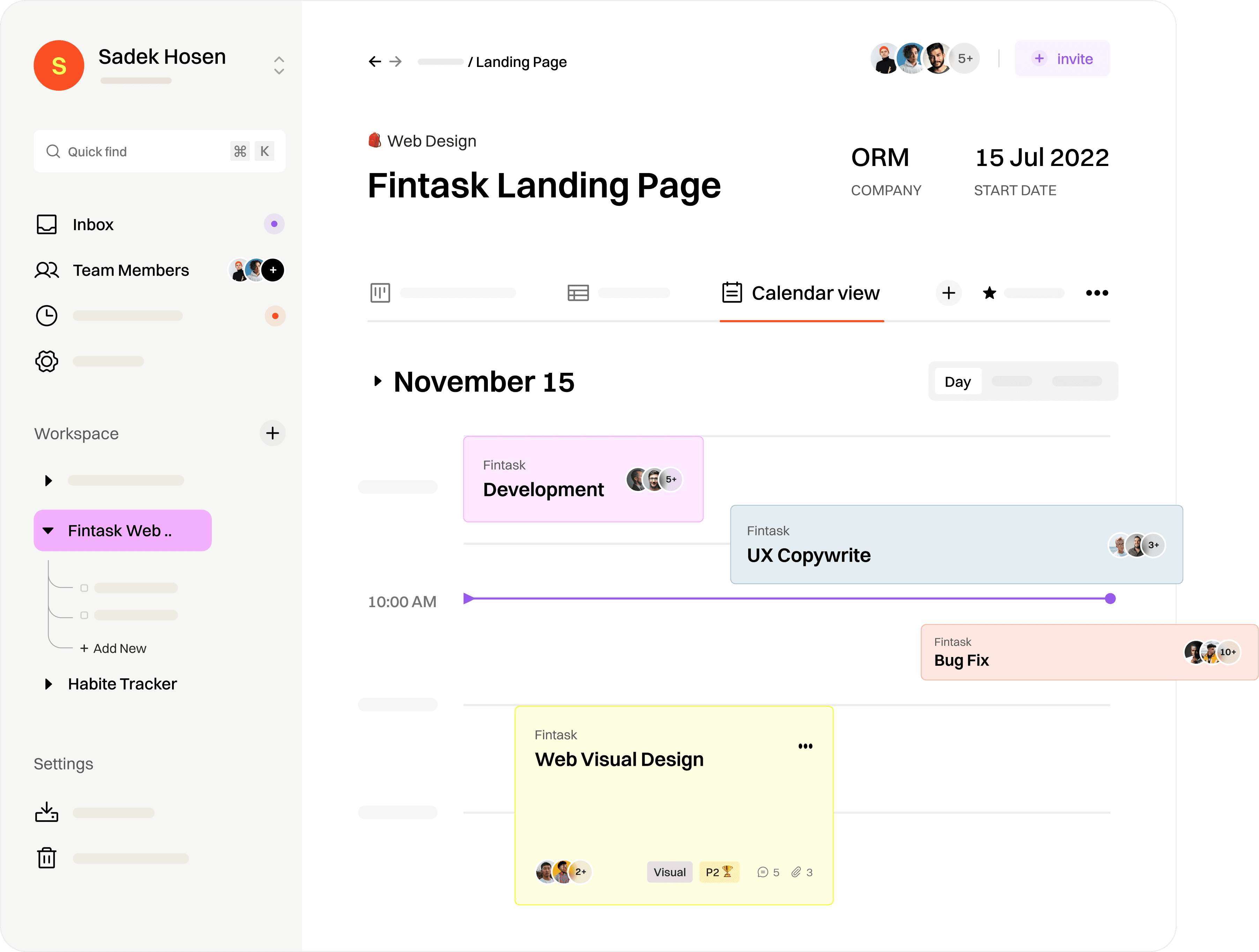 Dashboard preview